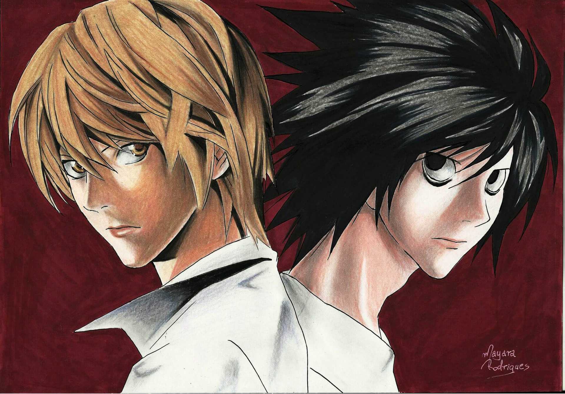 Desenho do Death Note