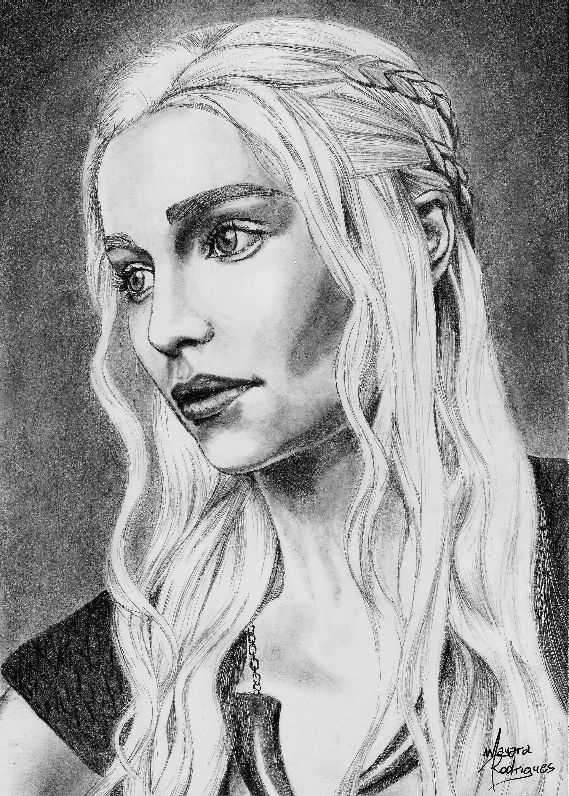 Desenho da Daenerys